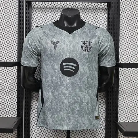 2026/27 Barcelona Gray Goalkeeper Player Version Jersey S-2XL
