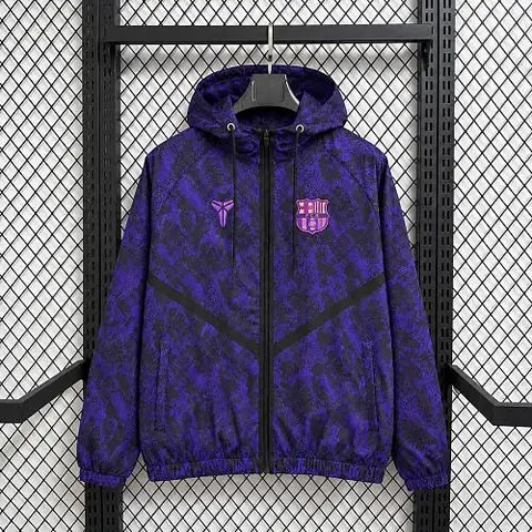 2026/27 Barcelona Purple Windbreaker Jacket S-2XL