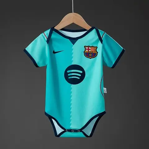 2026/27 Barcelona Teal Third Baby Soccer Jersey 9-12 Months