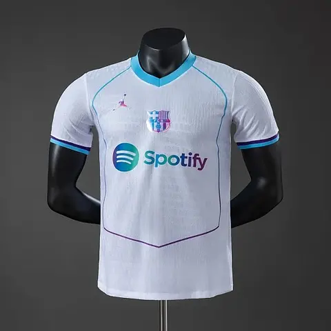 2026/27 Barcelona White Special Edition Player Version Jersey S-2XL