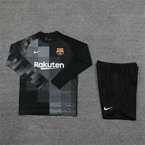 21-22 BAR black goalkeeper long sleeves