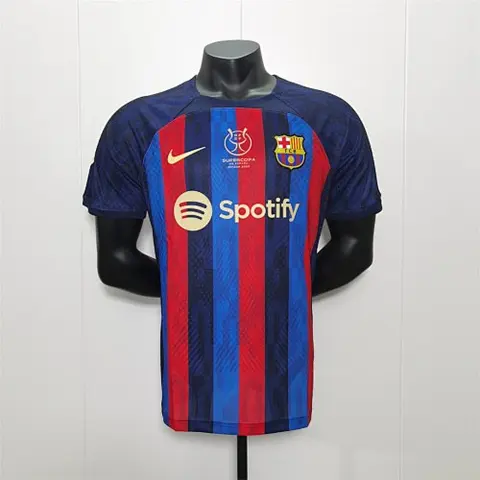 22-23 BAR home player version of Supercopa de España