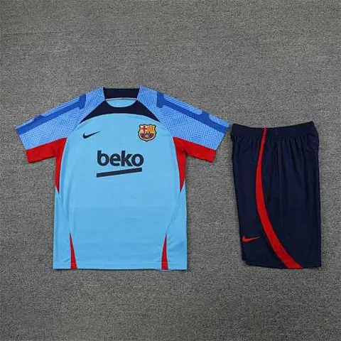 22-23 BAR training suit short sleeve kit blue