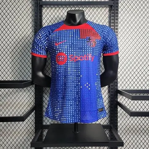 23-24 BAR Blue Training Shirt player version