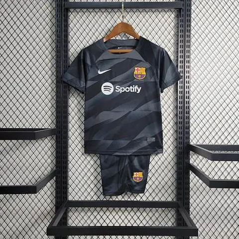 Ensemble de football enfant 23-24 BAR noir gardien