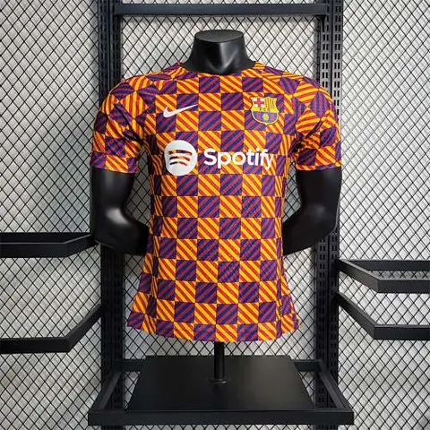 23-24 BAR orange and brown Training player version
