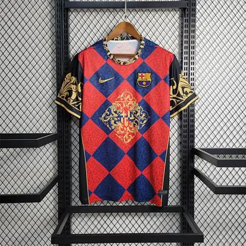 23-24 BAR red and blue with gold Training Suit