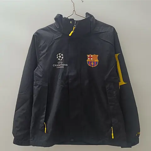 24-25 BAR Champion black windbreaker