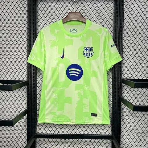 24-25 BAR Third away soccer jersey (Big Sponsor)