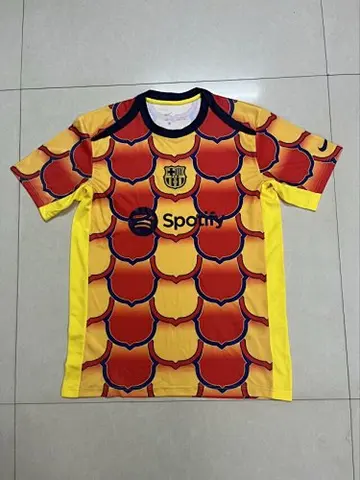 24-25 BAR yellow and red special version jersey