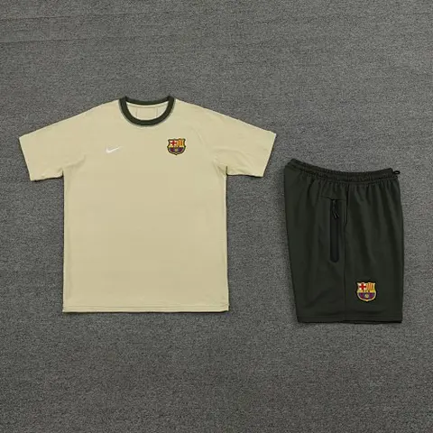 24-25 BAR yellow cotton training suit