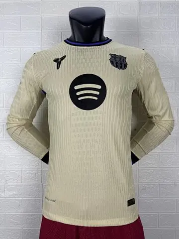 Maillot de football 25-26 BAR — Extérieur · Version joueur · Manches longues