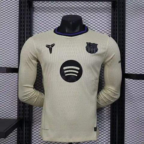 Maillot de football 25-26 BAR — Extérieur · Version joueur · Manches longues