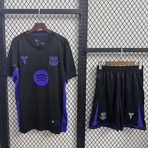 Ensemble de football enfant 25-26 BAR noir spécial
