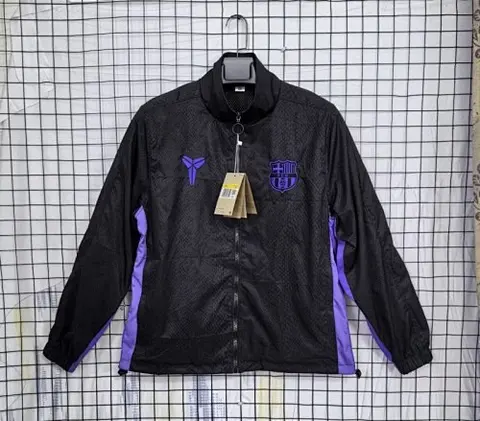 25-26 BAR Black Windbreaker