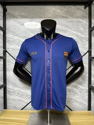 Maillot de football 25-26 BAR bleu baseball