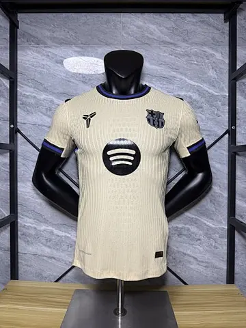 25-26 BAR beige player version soccer jersey