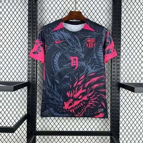 25-26 BAR dark blue and pink Dragon special Jersey