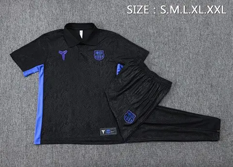 Barcelona 2025/26 Black POLO suit