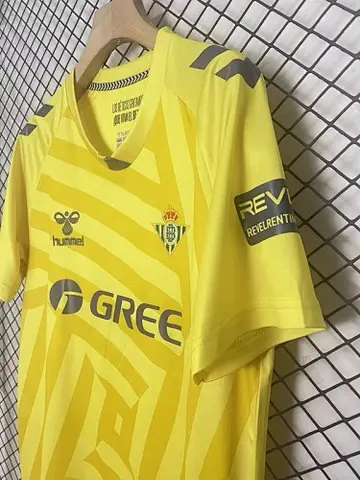 25-26 BTS yellow goalkeeper jersey