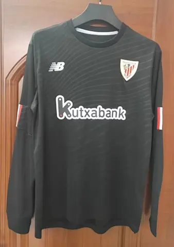 22-23 Athletic Bilbao Goalkeeper Black long sleeves
