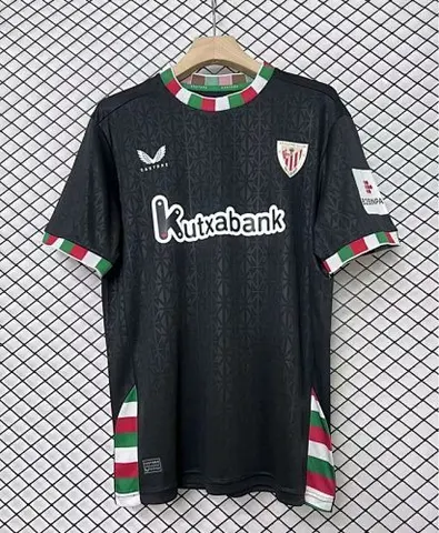 24-25 Bilbao Fouth black jersey