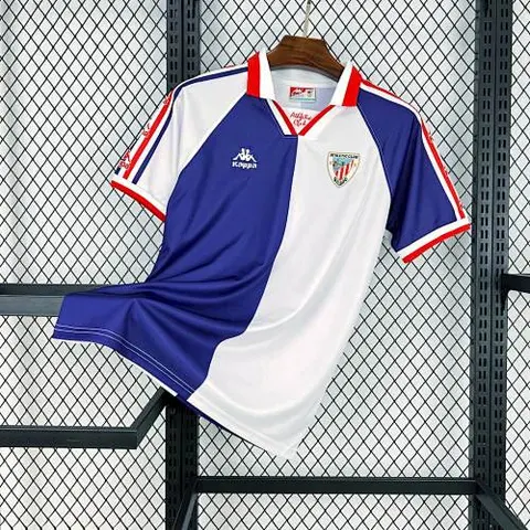 97-98  Athletic Bilbao Away Retro Jersey