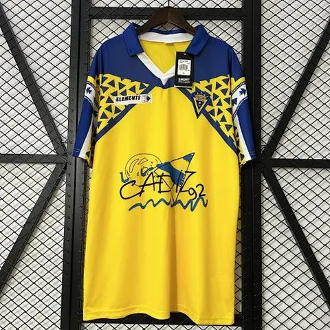 91-92 Cadiz Home Retro jersey