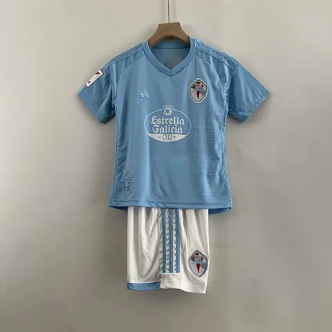 23-24 Celta Vigo home kid kit size 16-28