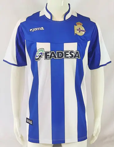 03-04 Deportivo La Coruna home soccer jersey