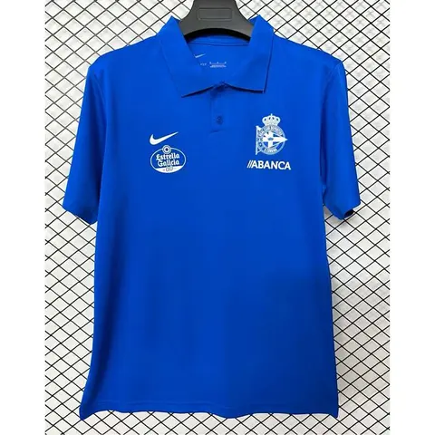 2026/27 Deportivo de La Coruna Blue Soccer POLO S-4XL