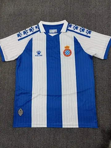 25-26 Espanyol home soccer jersey size S-2XL