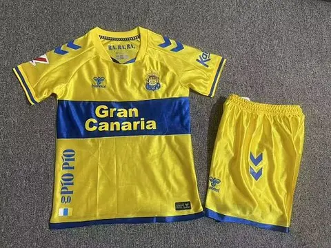 2026/27 Las Palmas Home Kids Kit Soccer Jersey Size 16-28