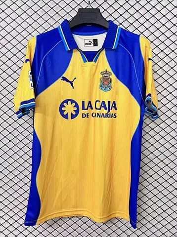 Retro Las Palmas 2000/01 Home Soccer Jersey size S-2XL