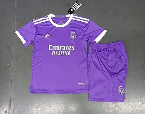 16-17 R MAD away purple retro kid kit