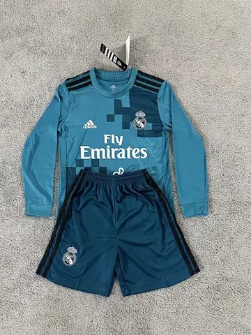 17-18 R MAD Third away retro long sleeve kid kit