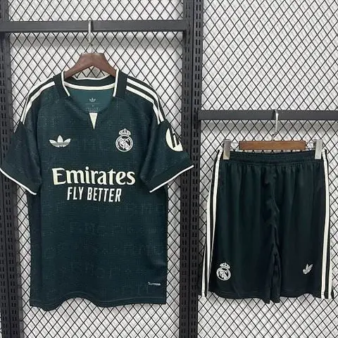 2026/27 Real Madrid Away Green Suit S-2XL
