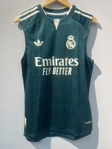 2026/27 Real Madrid Away Green Vest Size S-2XL