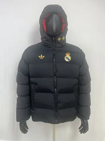 2026/27 Real Madrid Black Cotton Coat S-2XL