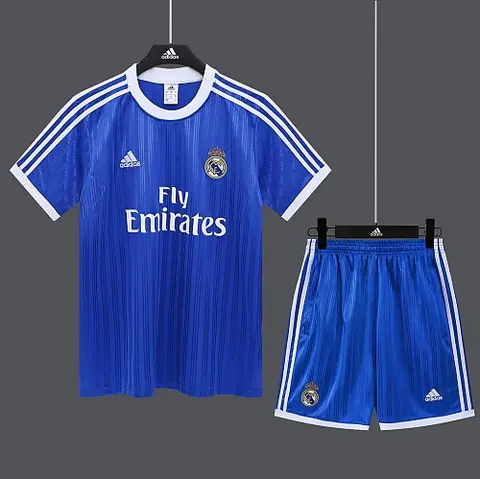 2026/27 Real Madrid Blue Retro Model Training Suit S-2XL