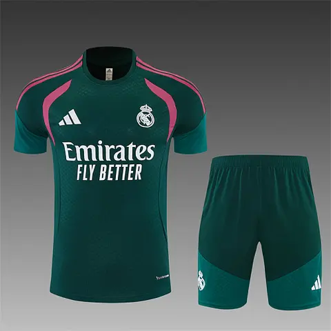 2026/27 Real Madrid Green Training Suit Size S-2XL