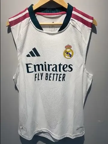 2026/27 Real Madrid Home Green Vest Size S-2XL