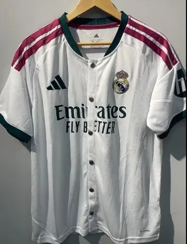 2026/27 Real Madrid Home MLB Soccer Jersey S-2XL