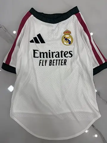 2026/27 Real Madrid Home Pet Soccer Jersey Size XS-XL