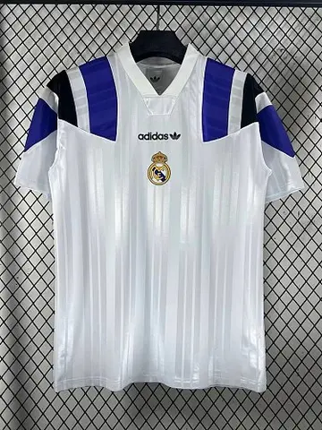 2026/27 Real Madrid Purple and White Retro Model Soccer Jersey S-4XL