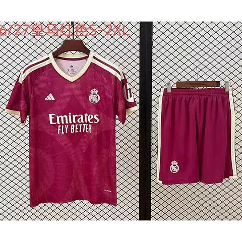 2026/27 Real Madrid Third Away Adult Set S-2XL