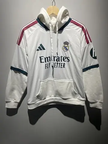 2026/27 Real Madrid White Hoody S-2XL