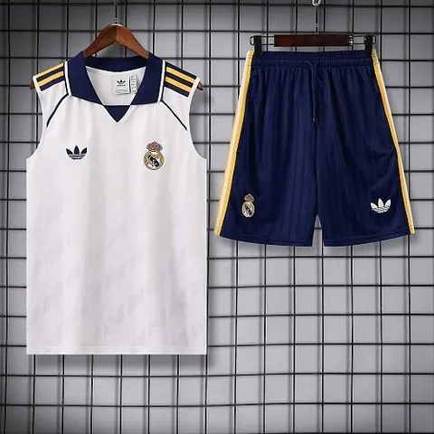 2026/27 Real Madrid White Vest Suit S-2XL