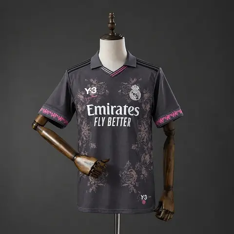 2026/27 Real Madrid Y3 Black Special Edition Soccer Jersey S-XXL