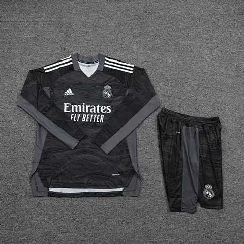 21-22 R MAD black goalkeeper long sleeve